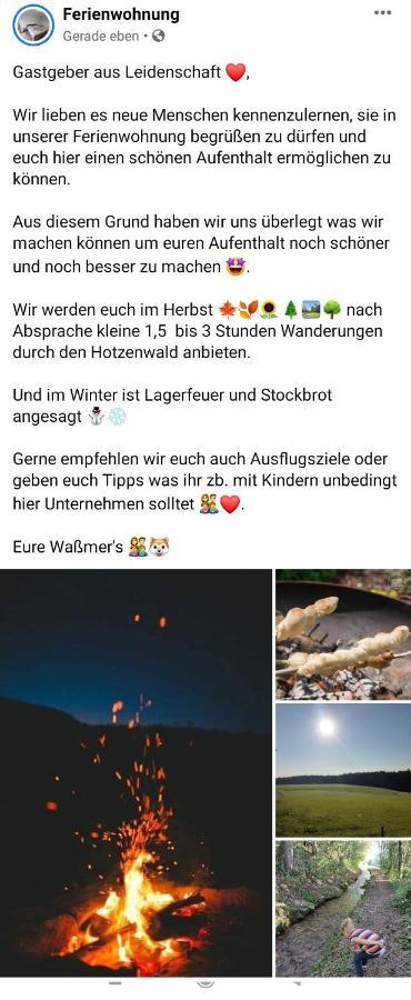 Ferienwohnung An Der Kapelle Rickenbach  Екстер'єр фото